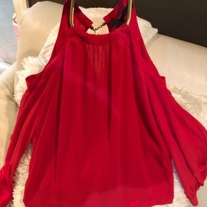 BCBGMAXAZRIA Red Top Size XS